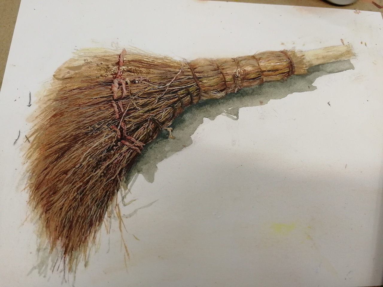 精微素描平凡的世界扫帚全开