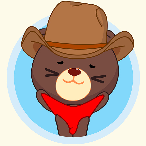 熊小弟精品头像集65枚(压缩包)