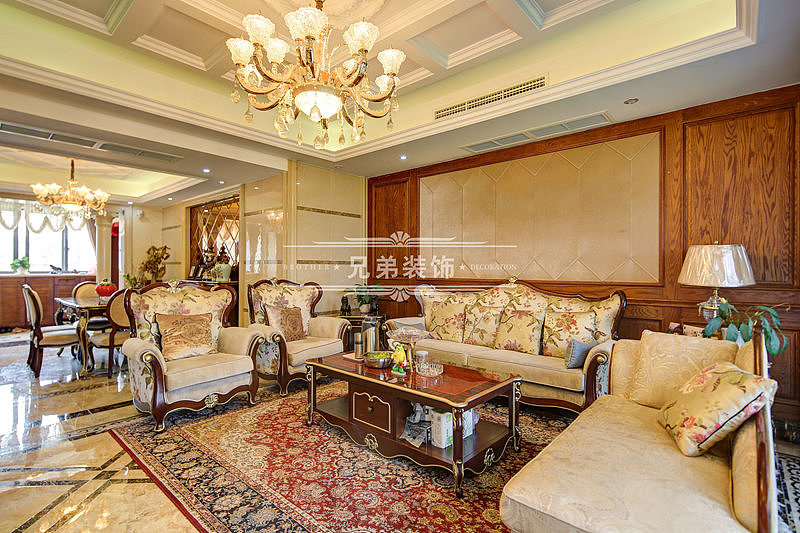 重庆兄弟装饰|中冶白麓园装修案例|白麓园设计效果