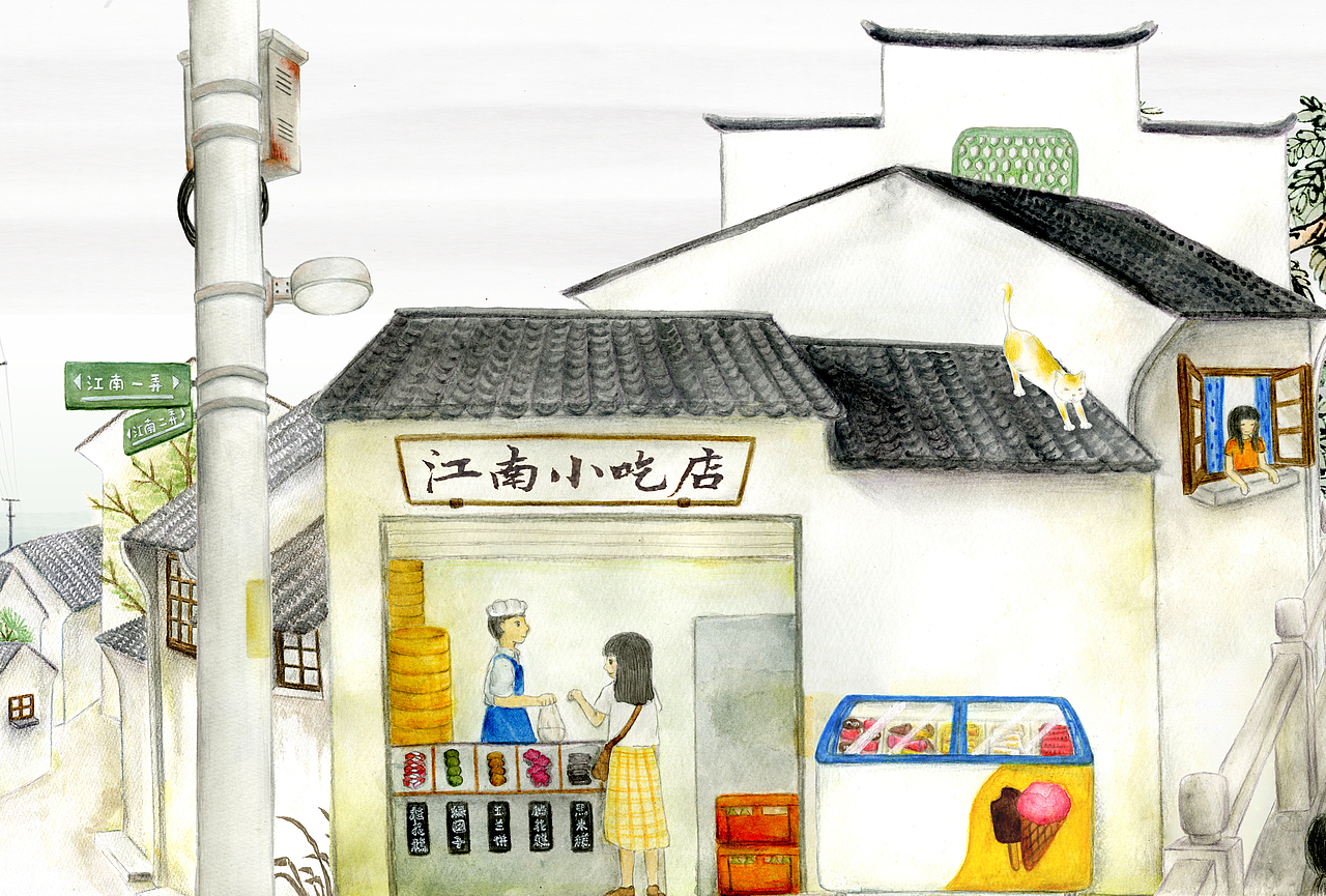 江南（图ZMTU3OTAwMjEy） - 创作习作 - 站酷设计师是叉子原创素材 - 站酷ZCOOL