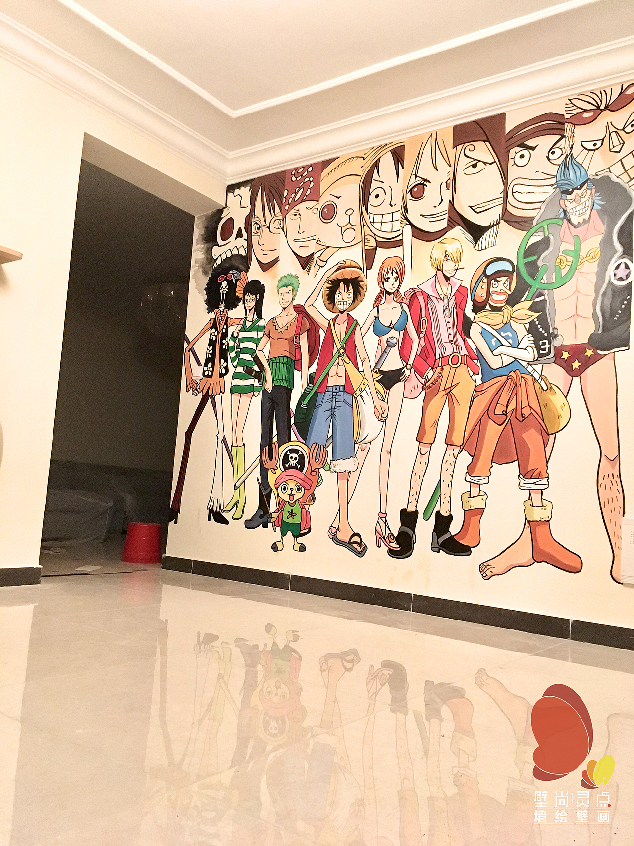 给小哥哥家画的餐厅