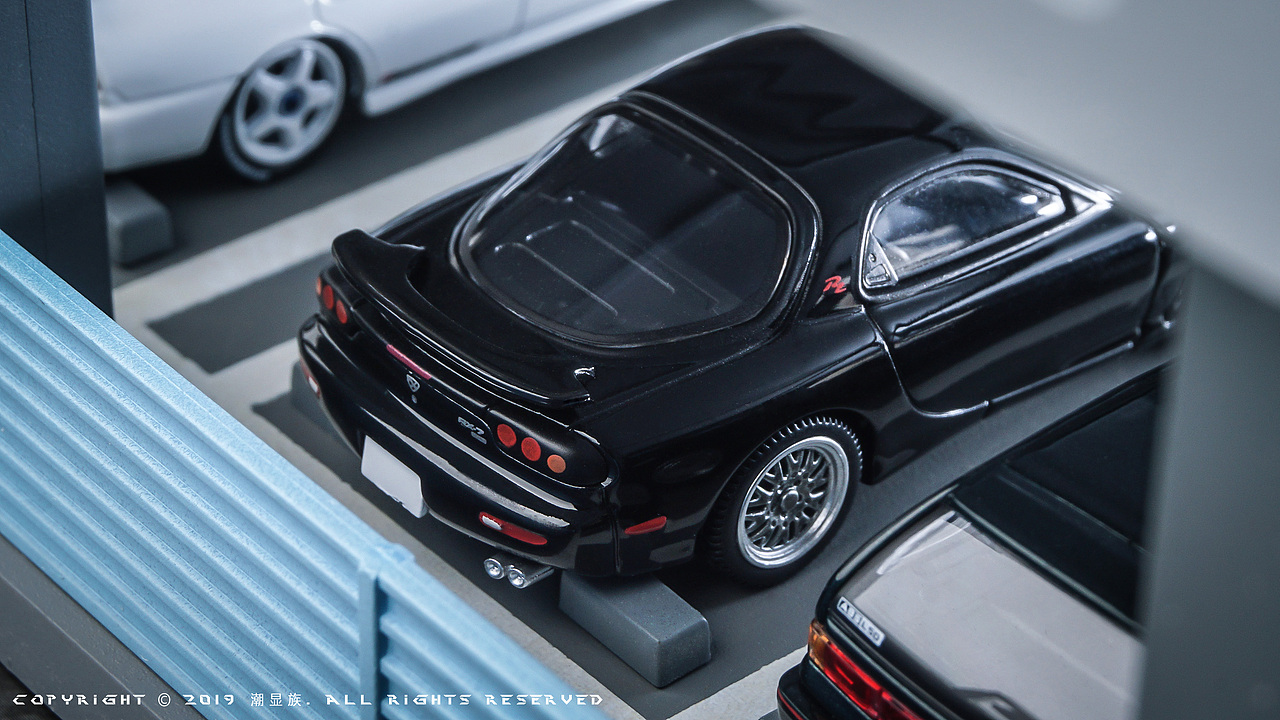 拓意 1:64 停车场