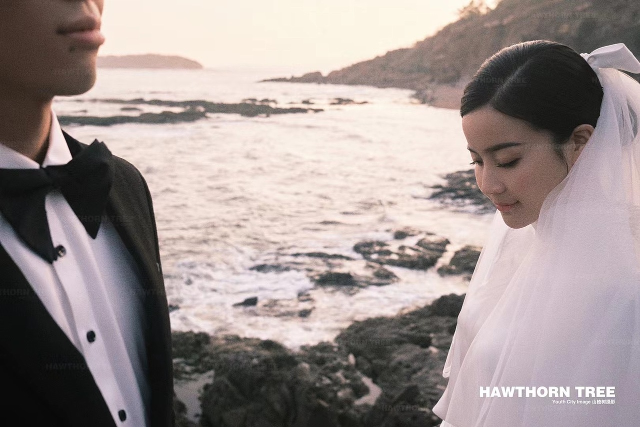 大连婚纱照|大连婚纱摄影|海边婚纱照