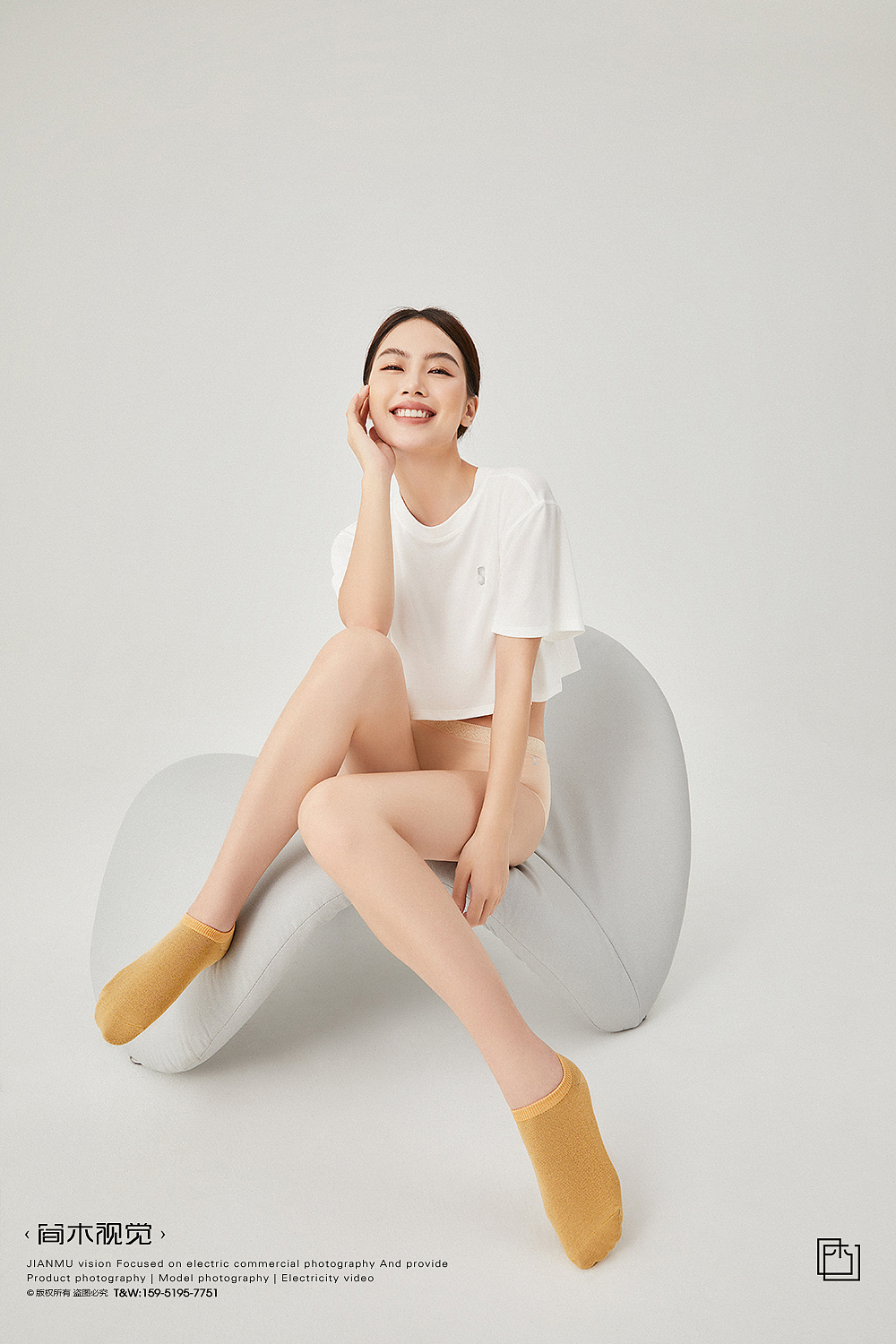 女士袜子平面摄影丨简驭×简木视觉 女袜中筒袜短袜人像（图ZMzQ2Nzk3Mzky） - 人像摄影 - 站酷设计师简木视觉原创素材 - 站酷ZCOOL