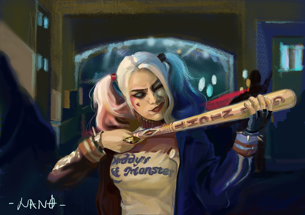 原创作品:小丑女哈莉