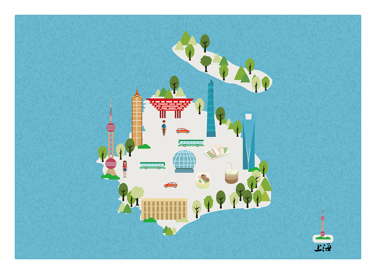 城市扁平化地图（图ZMTM5NjE2Mjc2） - 创作习作 - 站酷设计师Z95495511原创素材 - 站酷ZCOOL