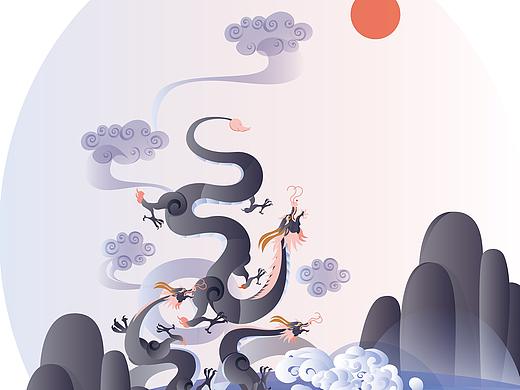 一套水包装插画