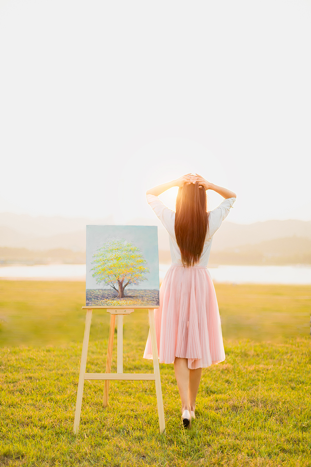 🌆油画感少女写真——她从梦境中走来（图ZMjIyODEzMjY0） - 人像摄影 - 站酷设计师暖暖vk原创素材 - 站酷ZCOOL