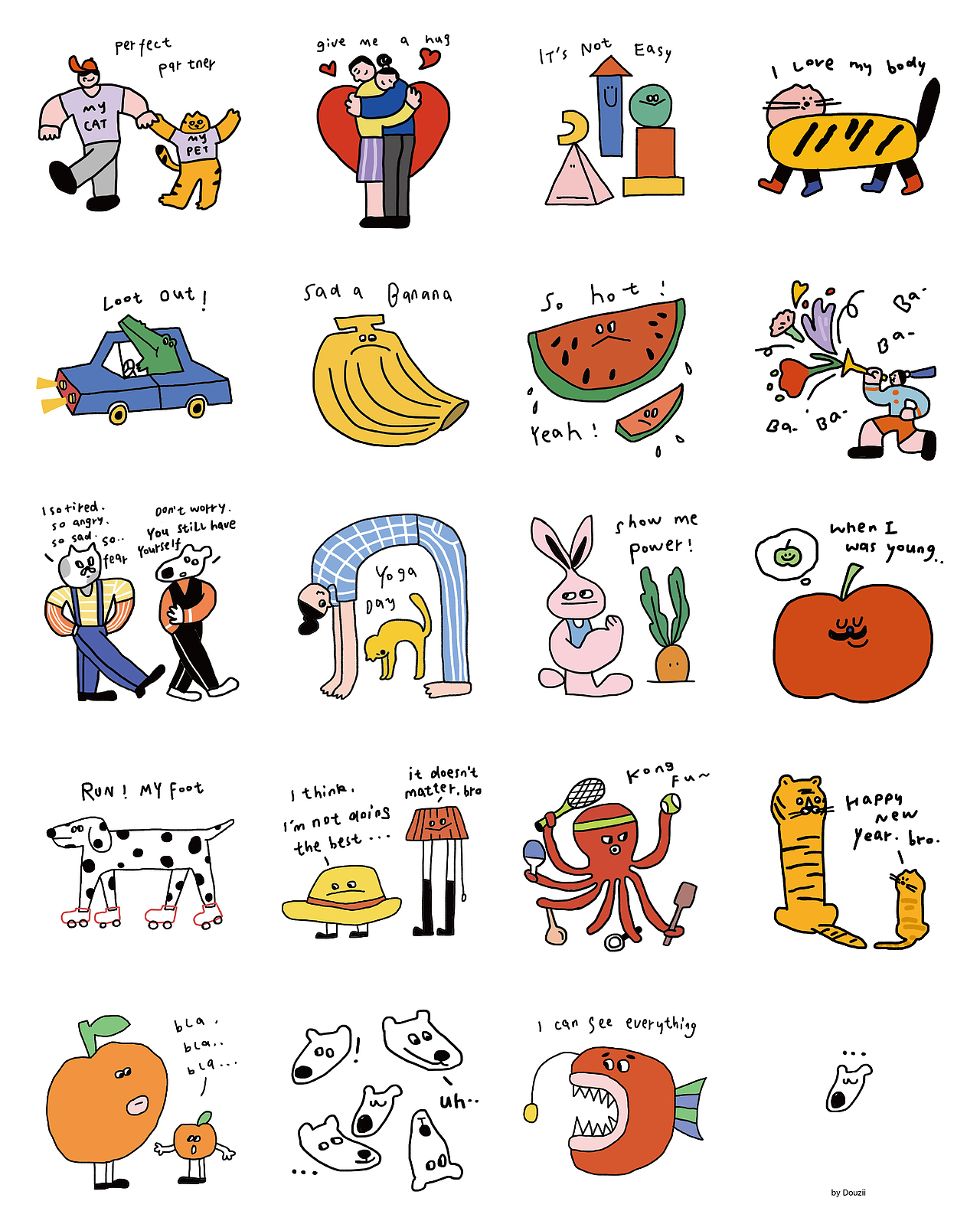 good idea（图ZMjkyMTc4Mjk2） - 绘本 - 站酷设计师豆子Douzii原创素材 - 站酷ZCOOL