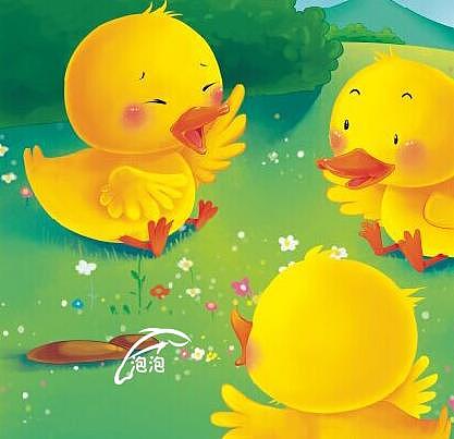 小鸟和鸭子猜成语_看图猜成语