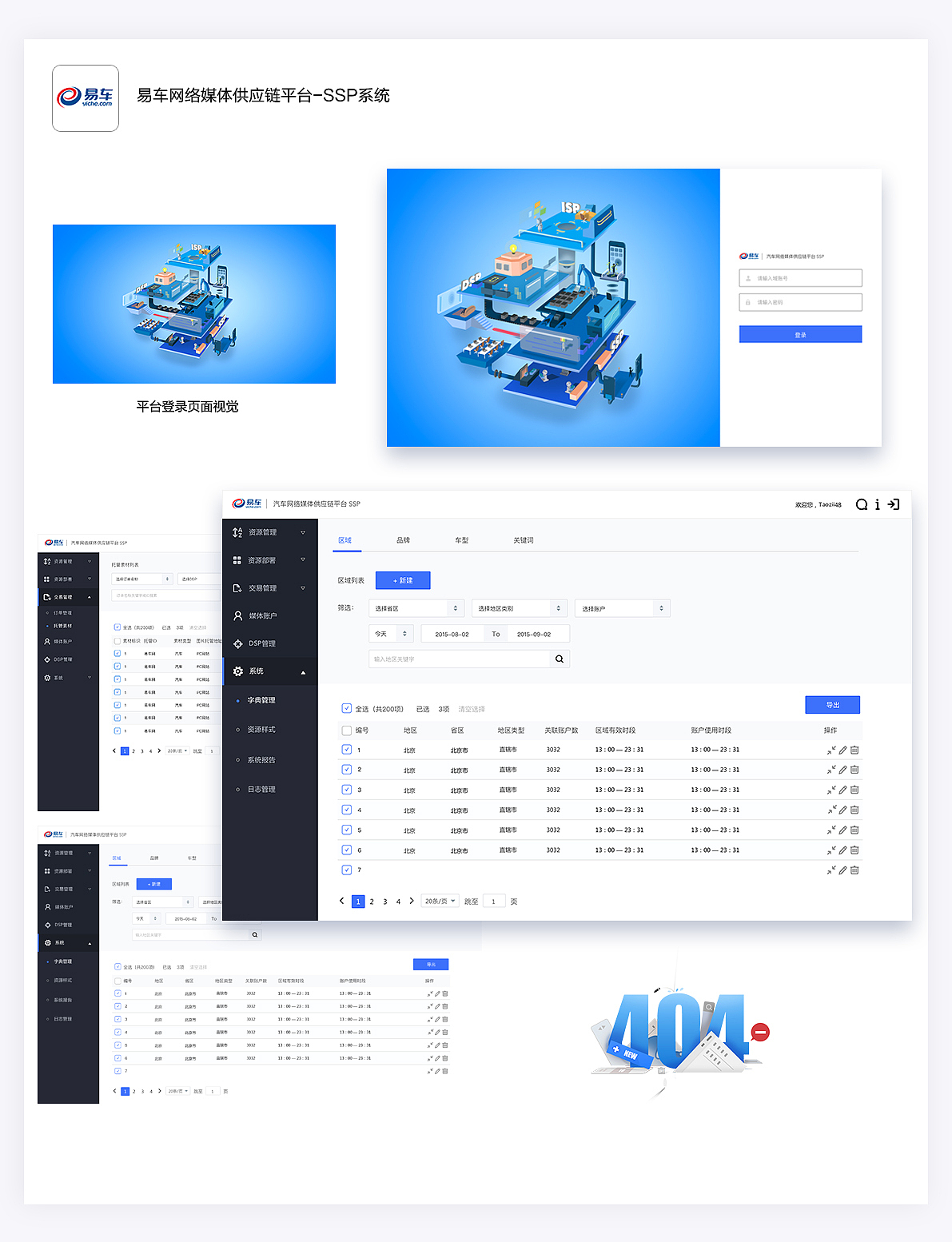 易车SSP系统-web端UI（图ZMTA2MTI0OTI4） - 软件界面 - 站酷设计师桃桃有个铁心脏原创素材 - 站酷ZCOOL