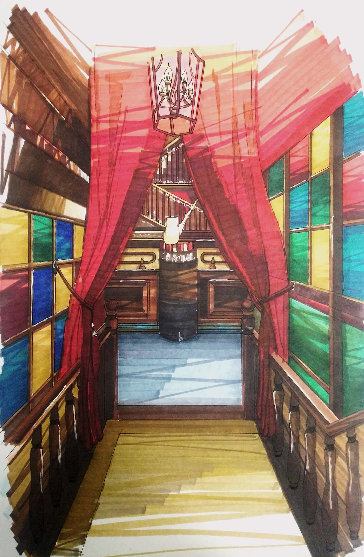 手绘设计（图ZMTgzNDI4MjA4） - 家装设计 - 站酷设计师没网名原创素材 - 站酷ZCOOL