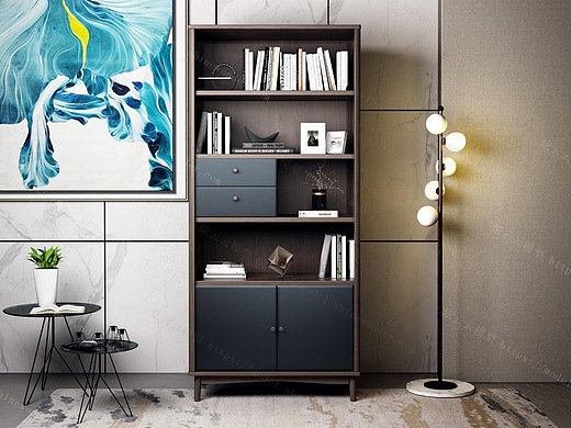 韩式书柜_素材网站_图片免费下载-zcool站酷