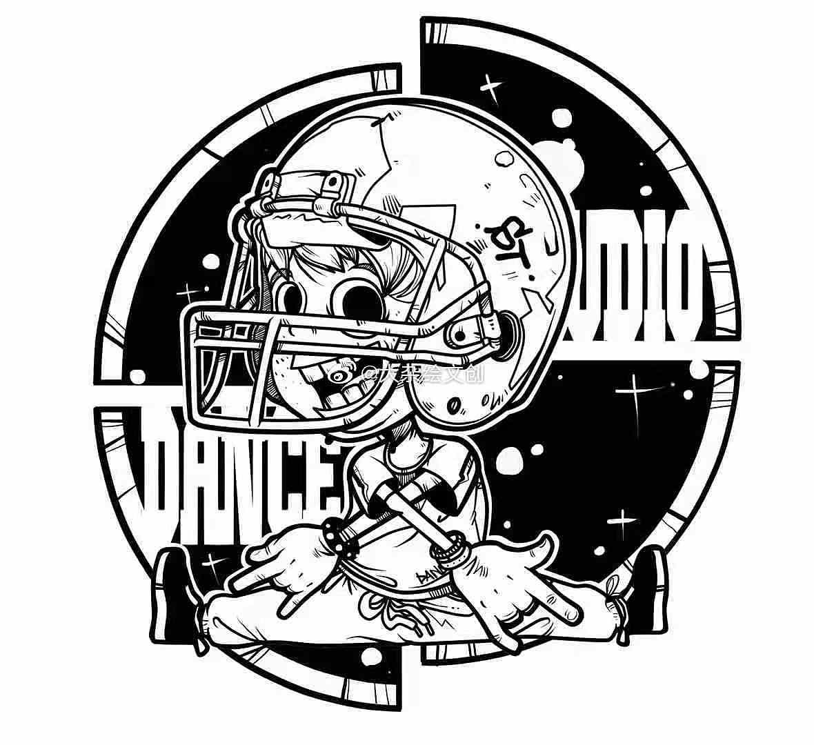 原创手绘版嘻哈风