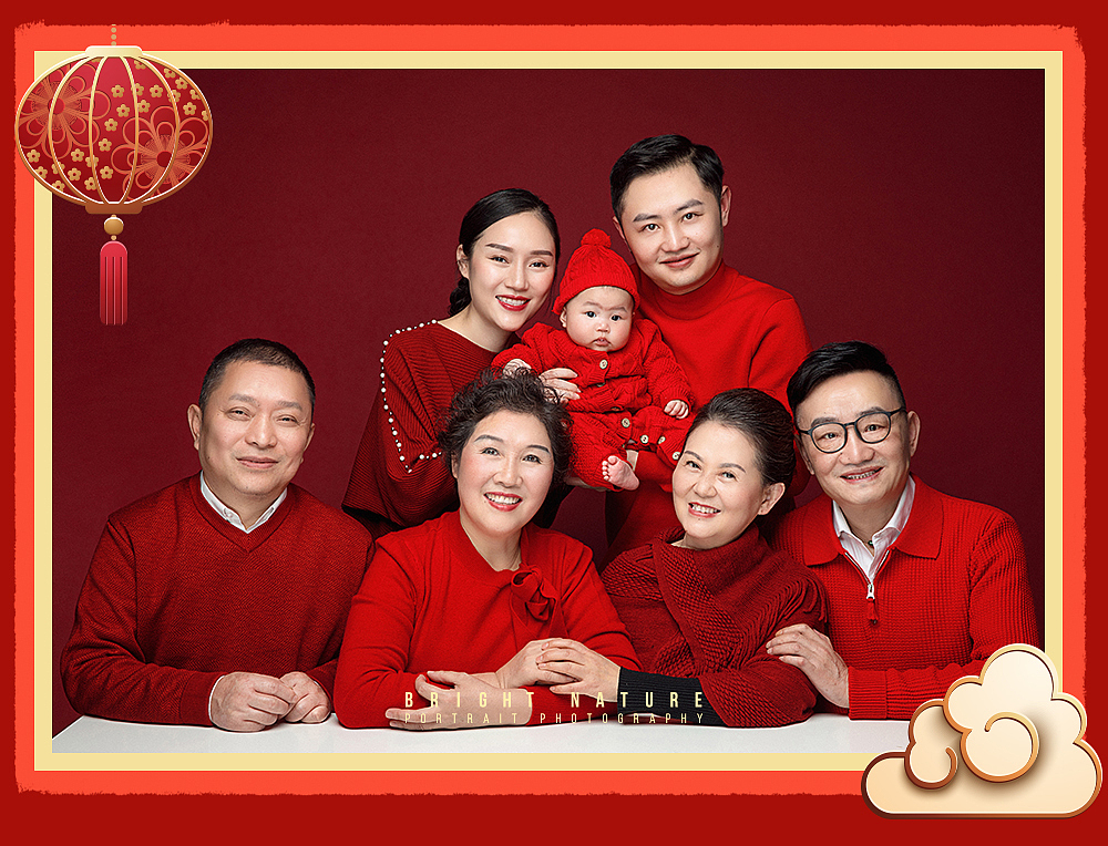 2020新年全家福,拉上家人一起来拍!|摄影|人像摄影|光本朔肖像摄影_原