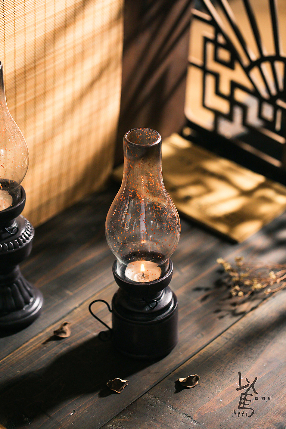 产品摄影/复古煤油灯