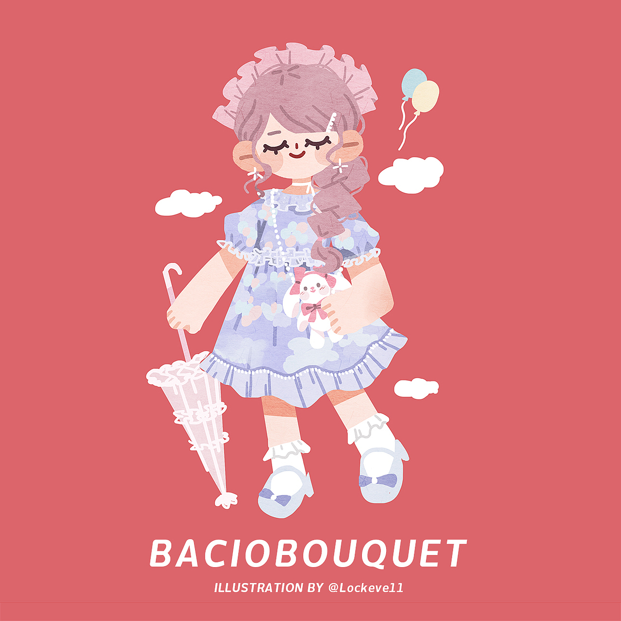 | BACIOBOUQUET | 可可家的女孩（图ZMTU3NTUwODk2） - 商业插画 - 站酷设计师柴十一原创素材 - 站酷ZCOOL