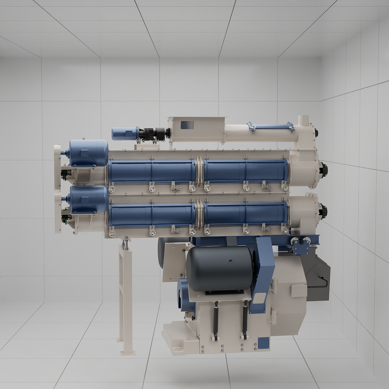 PMV420D系列颗粒饲料压制机产品动画（图ZMzQwOTE1MjYw） - 产品 - 站酷设计师GeorgeHincapie原创素材 - 站酷ZCOOL