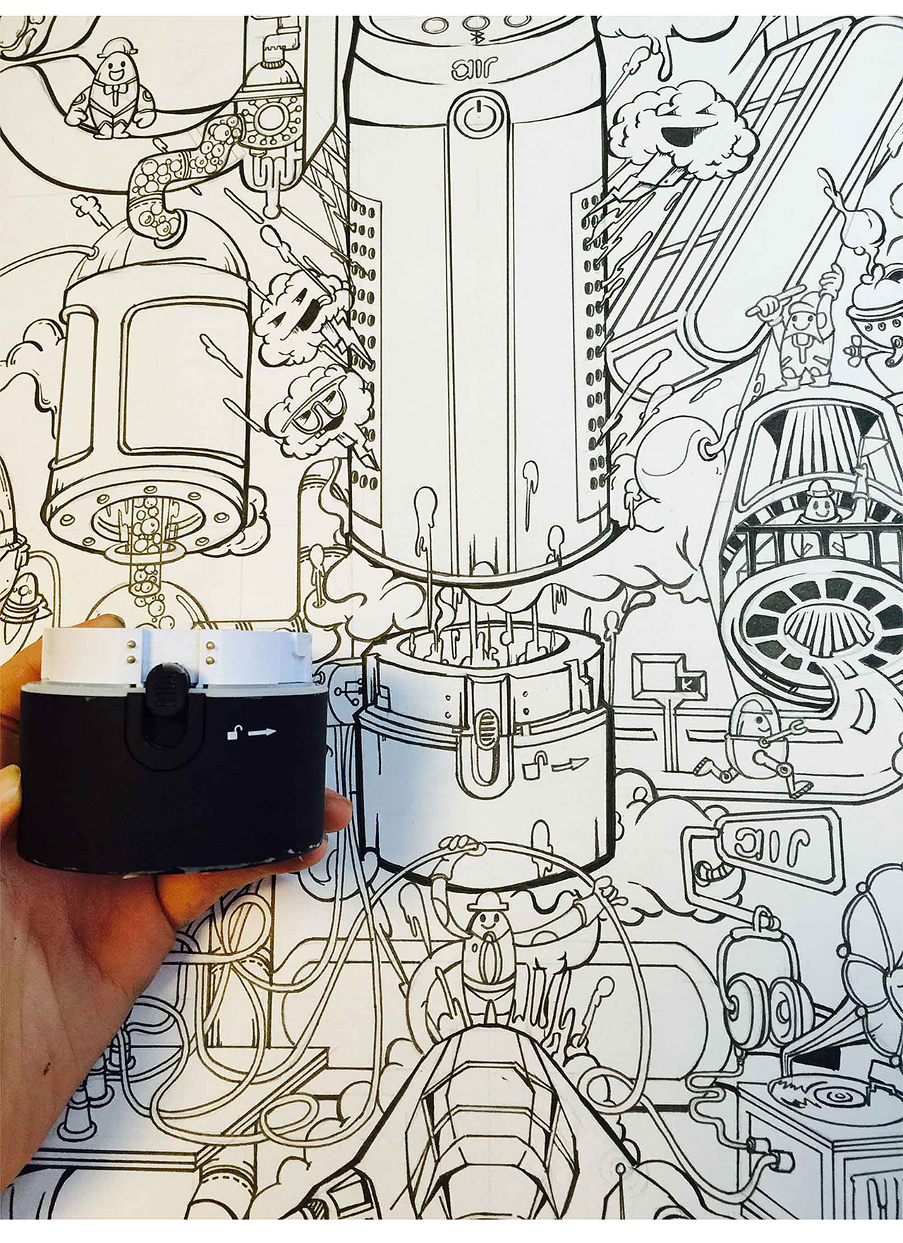 《AIR SPORT》 新品发布会全部作品4部分汇总（图ZNjM0NjQzNjQ=） - 商业插画 - 站酷设计师插画师崔萌萌原创素材 - 站酷ZCOOL