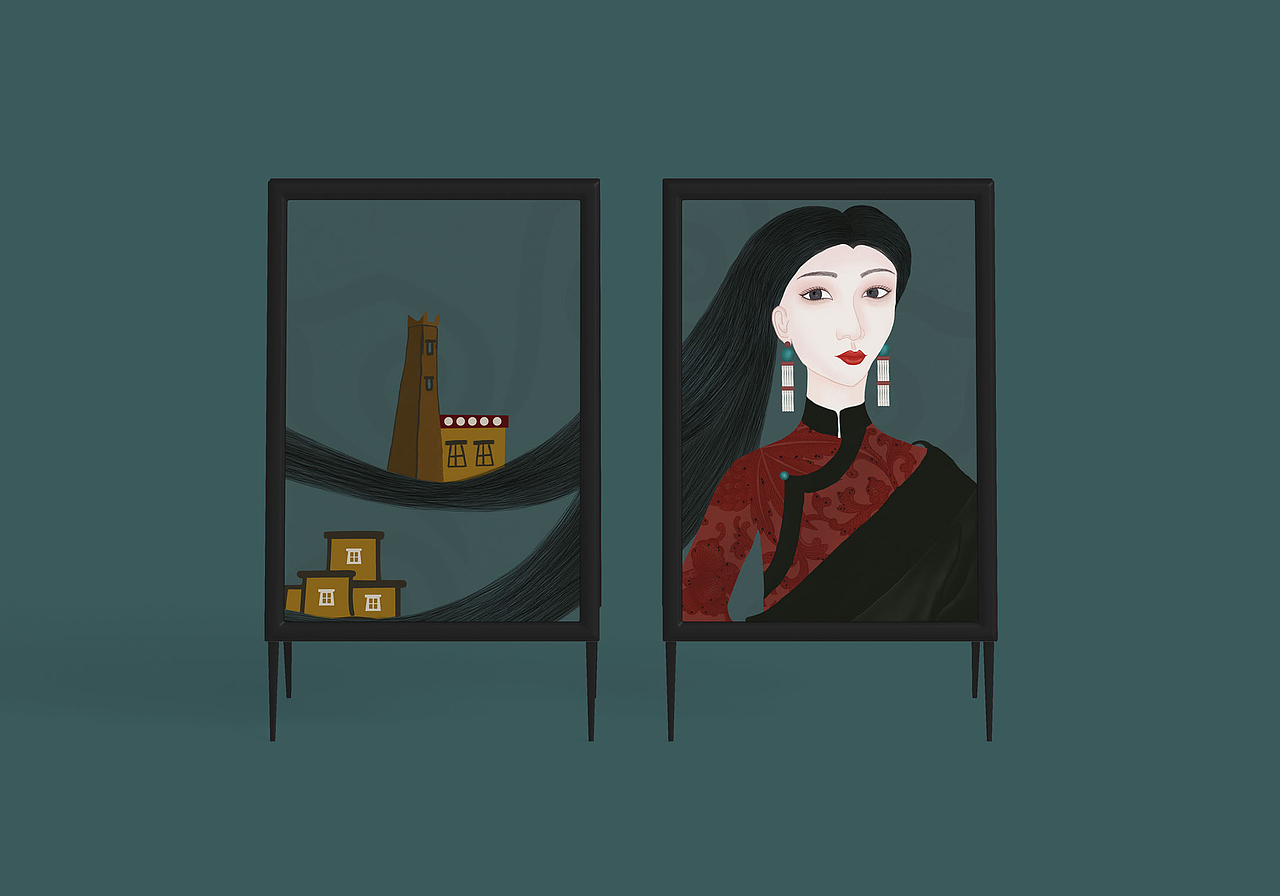 龙达梅朵视觉识别设计 前世今生（图ZMTQwMDkzNDY0） - Logo - 站酷设计师牧羊老妇原创素材 - 站酷ZCOOL