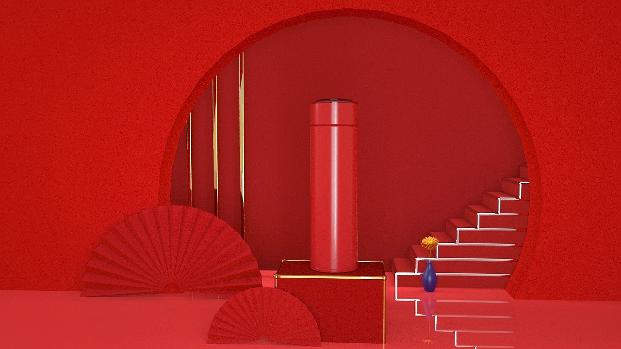 c4d电商场景练习