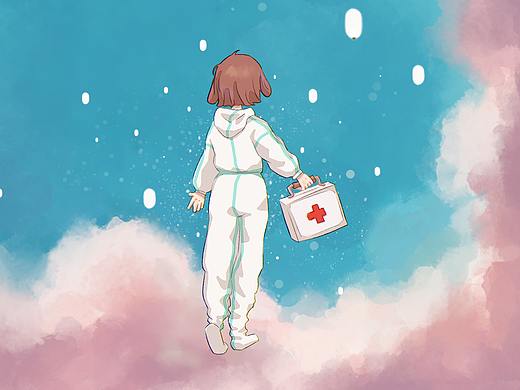 奋战在抗疫前线的人员一定要安全回家呀（个人主页-ZNDI3ODY1MDQ=） - 创作习作 - 站酷设计师枣姑娘原创素材 - 站酷ZCOOL