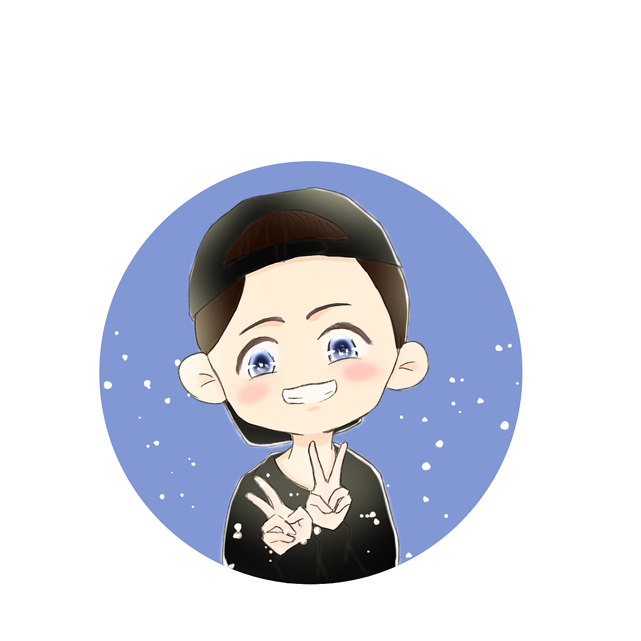 2019年刘宪华卡通图