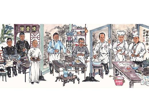 储香楼插画