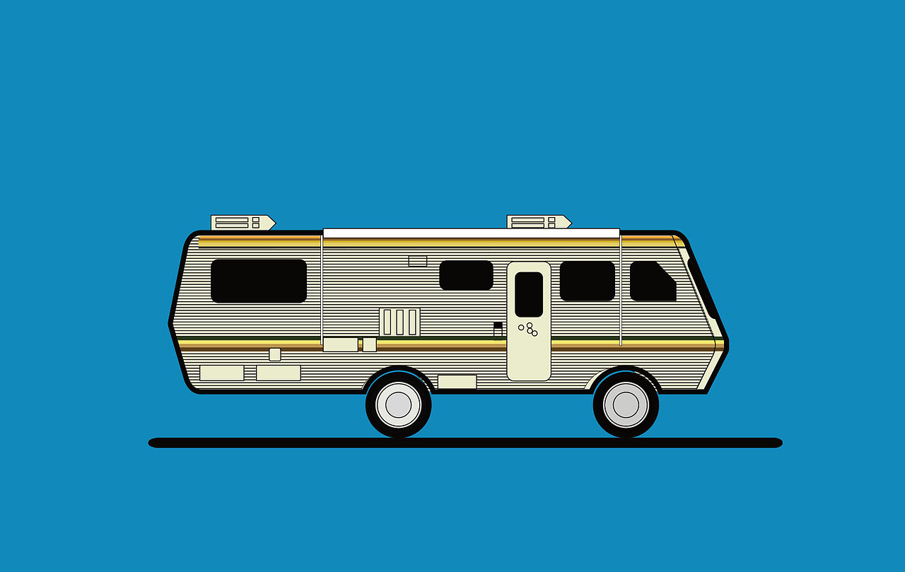 房车（图ZNjg4OTYwNjA=） - 宣传物料 - 站酷设计师壹朵冬菇原创素材 - 站酷ZCOOL