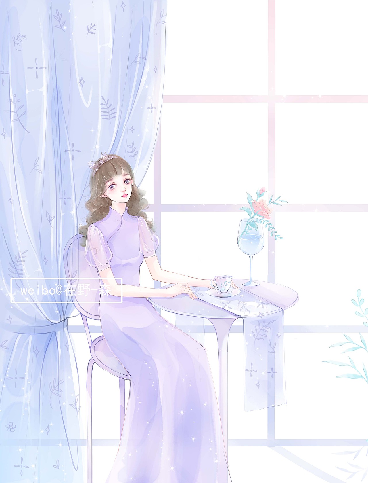 有风经过～（图ZMTYyOTQ3NDcy） - 商业插画 - 站酷设计师画画的在野原创素材 - 站酷ZCOOL