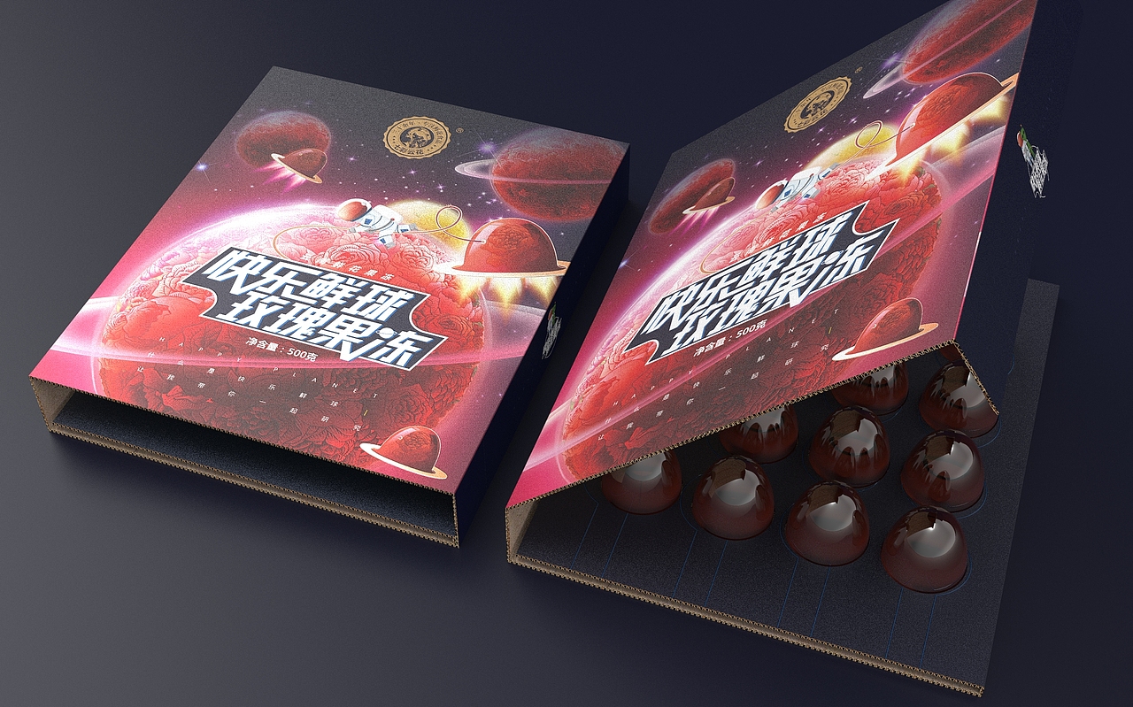 什么是快乐星球？“快乐鲜球”鲜花果冻（图ZMjYyODAyNzMy） - 包装 - 站酷设计师李家生原创素材 - 站酷ZCOOL