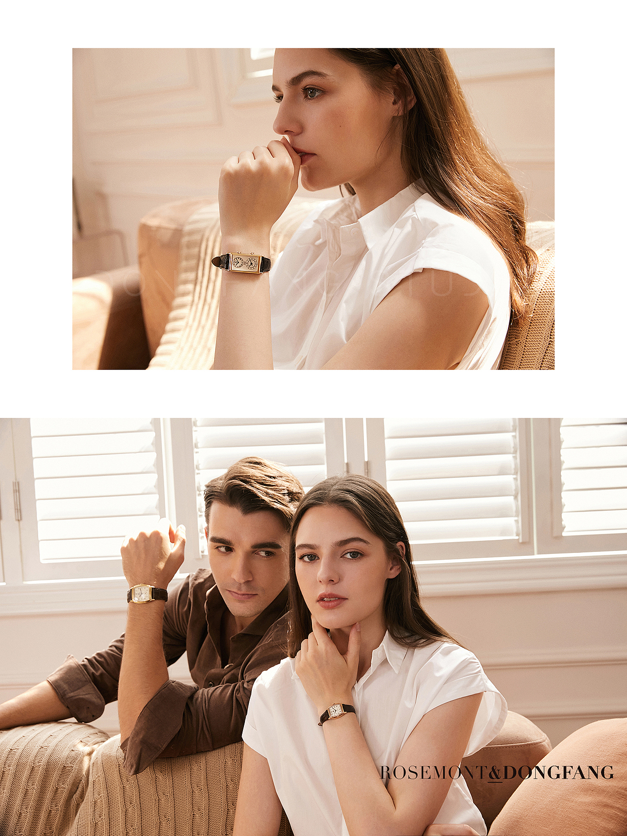 首饰拍摄 手表首饰男女合拍