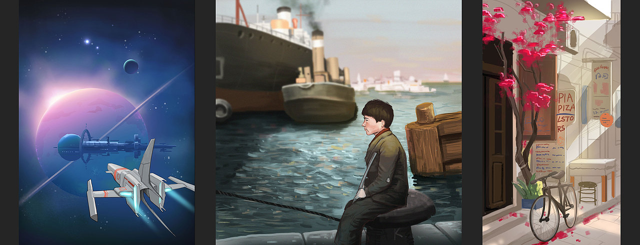 去年的一些练习（图ZMjUxNjM5MzM2） - 创作习作 - 站酷设计师俞头豆腐汤原创素材 - 站酷ZCOOL