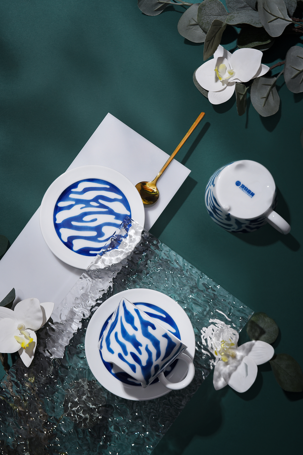 青花马克杯（图ZMzAyNzY3MTM2） - 产品摄影 - 站酷设计师见上视觉原创素材 - 站酷ZCOOL