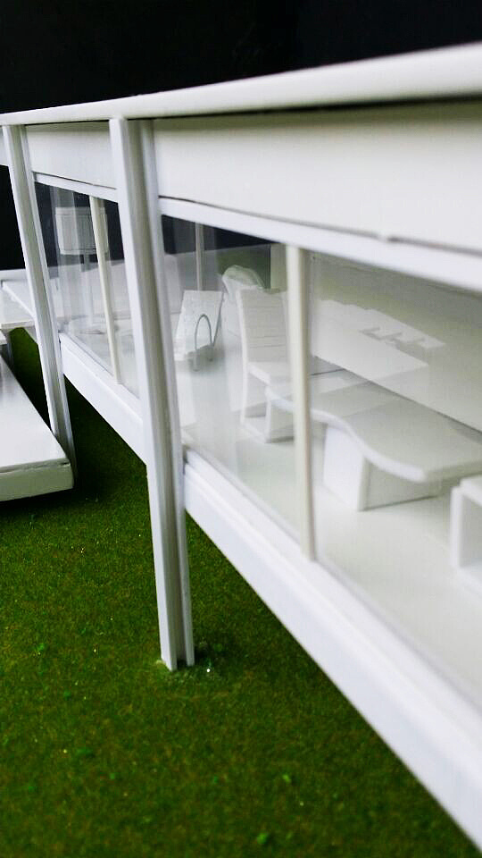 范斯沃斯住宅模型制作