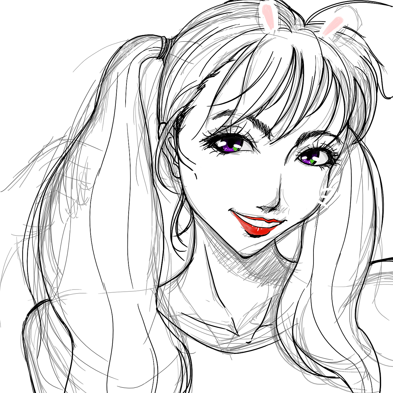 L9板绘头像系列（一）（图ZMTUxOTM1NzUy） - 创作习作 - 站酷设计师陆玖_Lmouren9原创素材 - 站酷ZCOOL