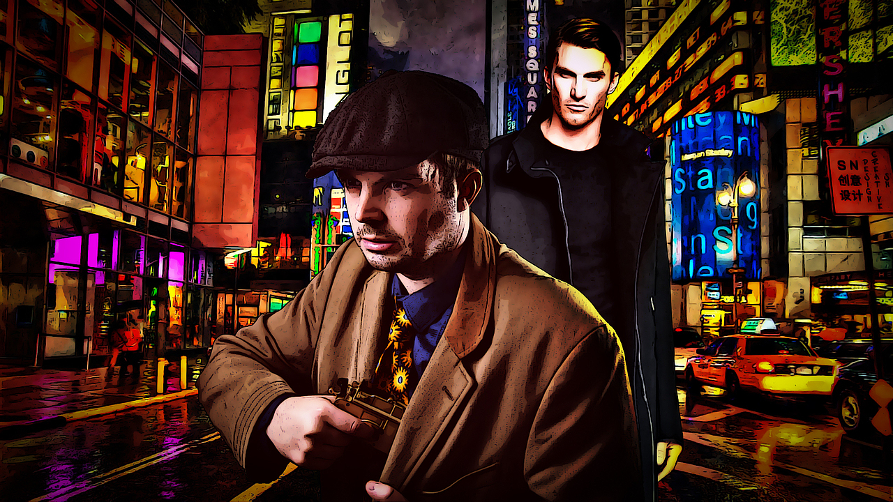 手绘漫画风格人像（图ZMjMzODYxNDg0） - 单幅漫画 - 站酷设计师SN创意设计原创素材 - 站酷ZCOOL