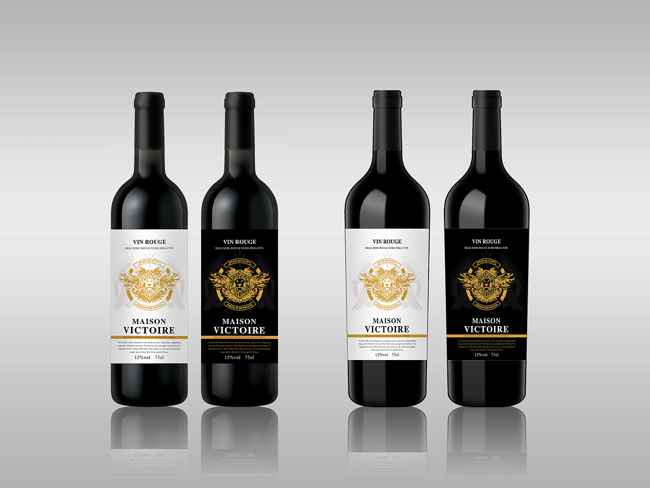 红酒标签设计(一)|平面|包装|joanna_0606 - 原创作品 - 站酷 (zcool)