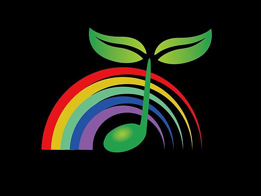 音乐辅导班宣传展板、logo