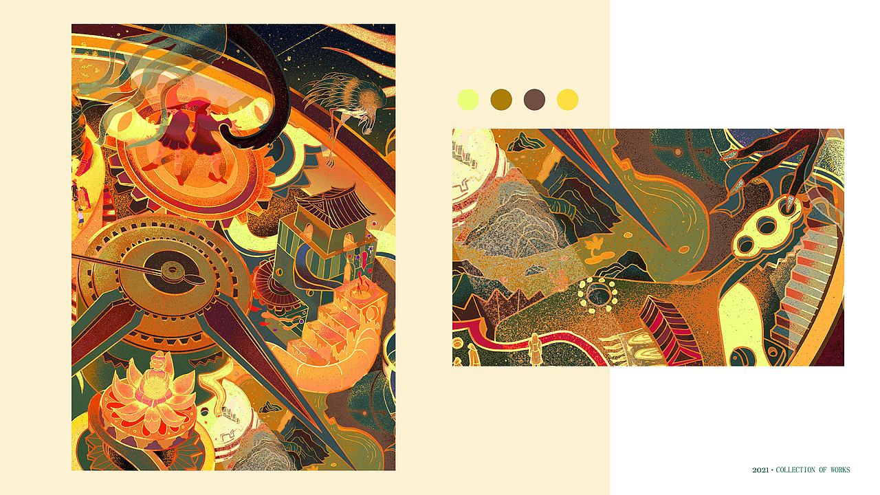 插画练习总结（图ZMjY3NDIwMTY0） - 创作习作 - 站酷设计师拾石子原创素材 - 站酷ZCOOL