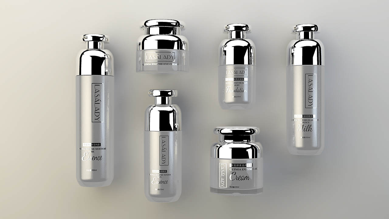 化妆品包装设计 近期的一些包装渲染练习（图ZODMzNDMxNjA=） - 包装 - 站酷设计师祥云堂原创素材 - 站酷ZCOOL