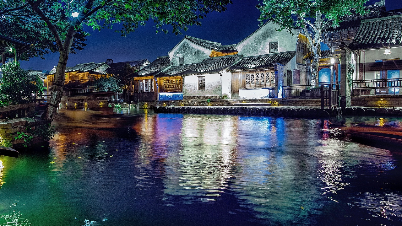 区块链乌镇峰会后的夜景小记