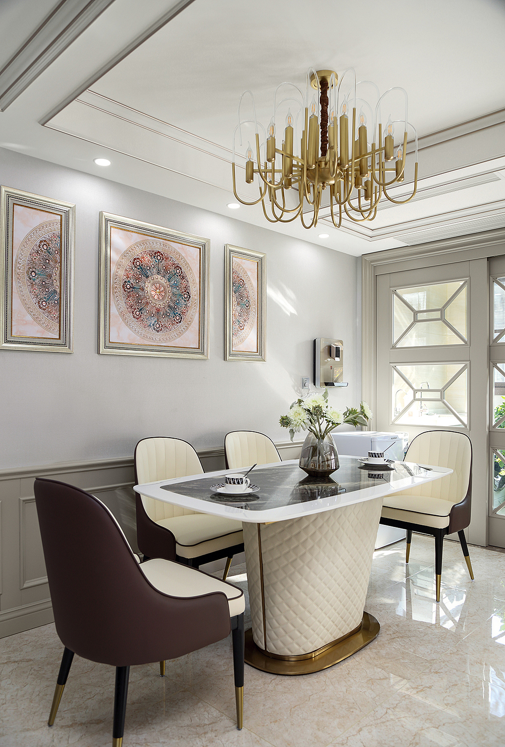 高级灰+美式+轻奢,不一样的美式轻奢