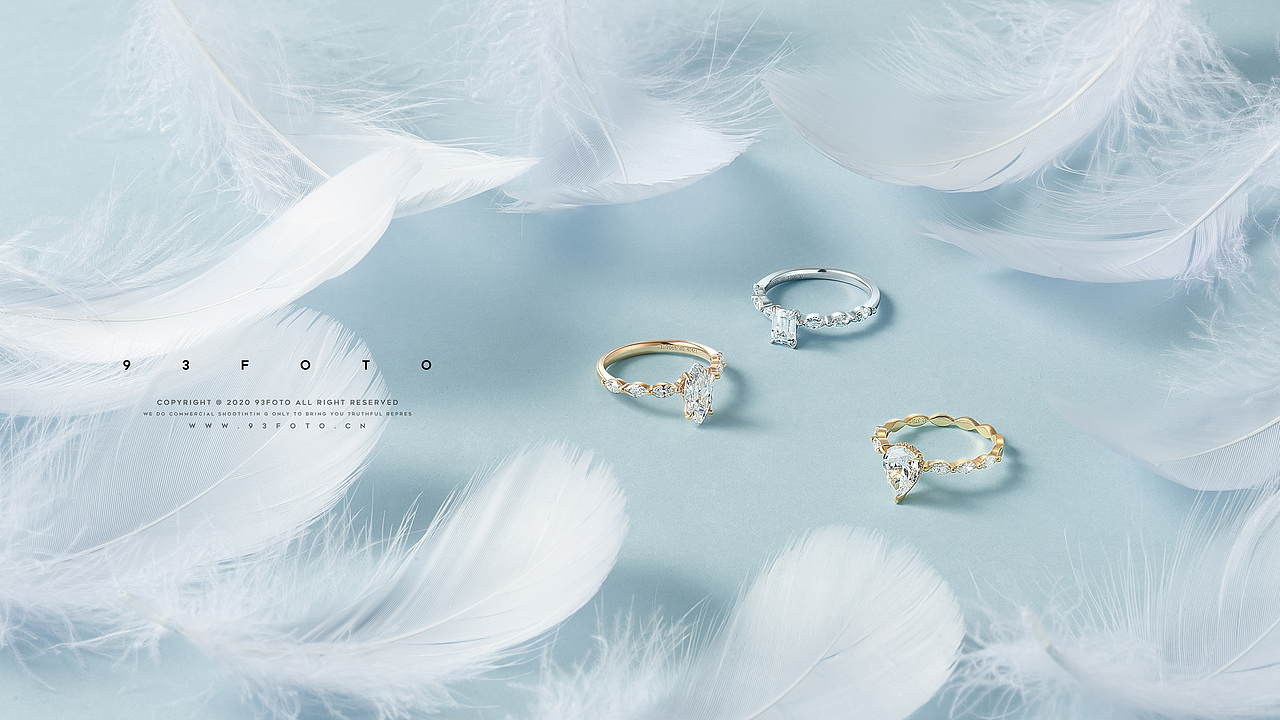 首饰钻戒场景图