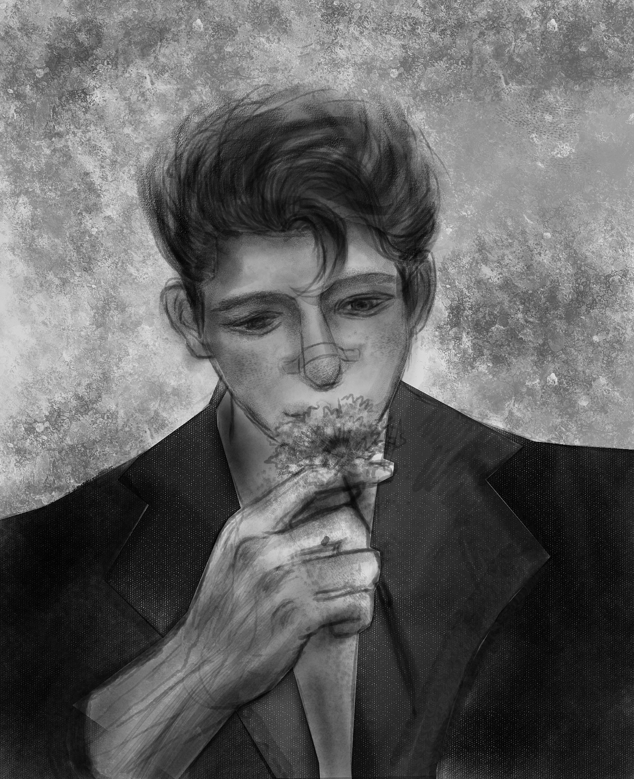 男生头像|插画|艺术插画|colaaanla_原创作品-站酷zcool