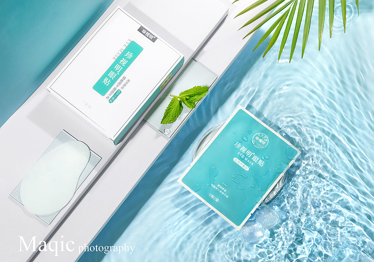 珍视明×医美眼贴×透心凉系列（图ZMTgwMzE3ODYw） - 产品摄影 - 站酷设计师玛琪可摄影原创素材 - 站酷ZCOOL