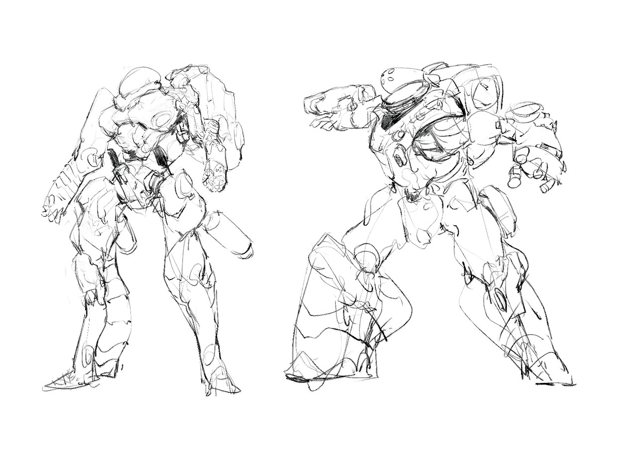 10年历程（图ZMTk0MDQ2NTM2） - 游戏原画 - 站酷设计师乔安CG原创素材 - 站酷ZCOOL