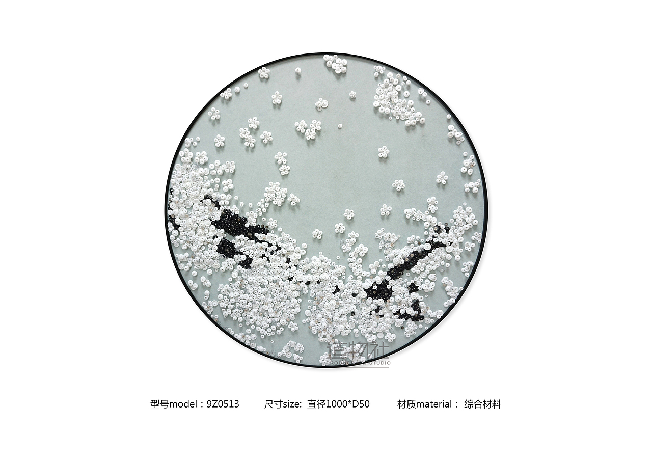 2019综合材料装饰画