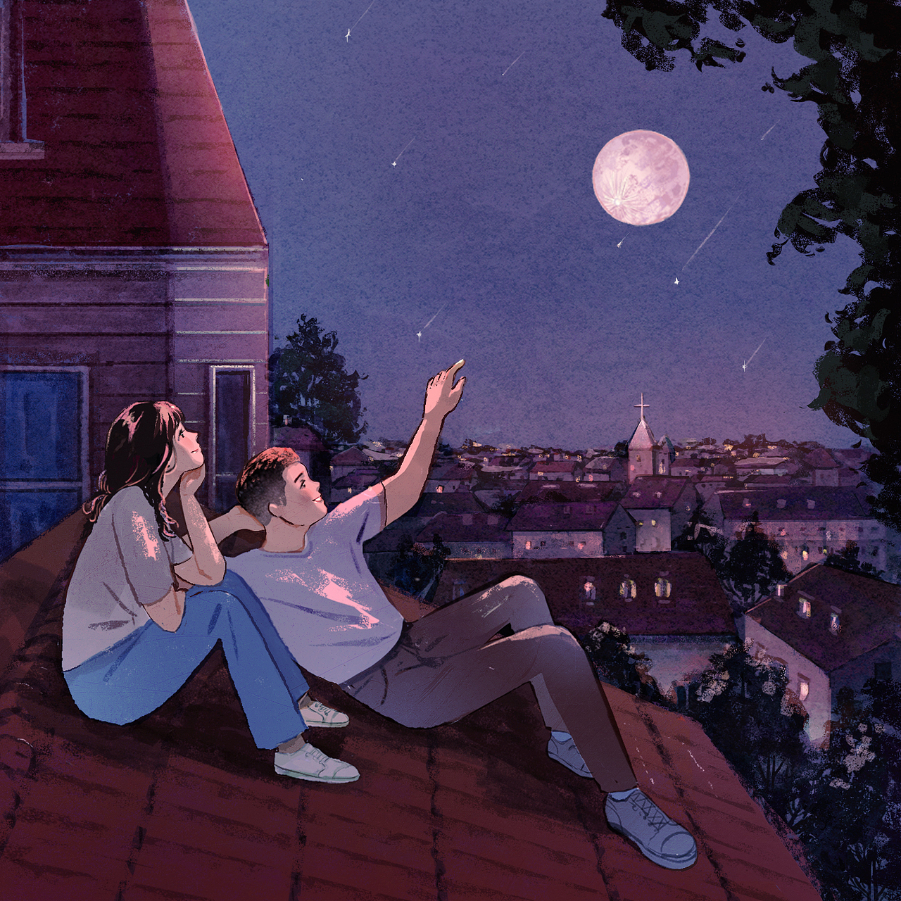 2020《和你》系列插画合集 50p