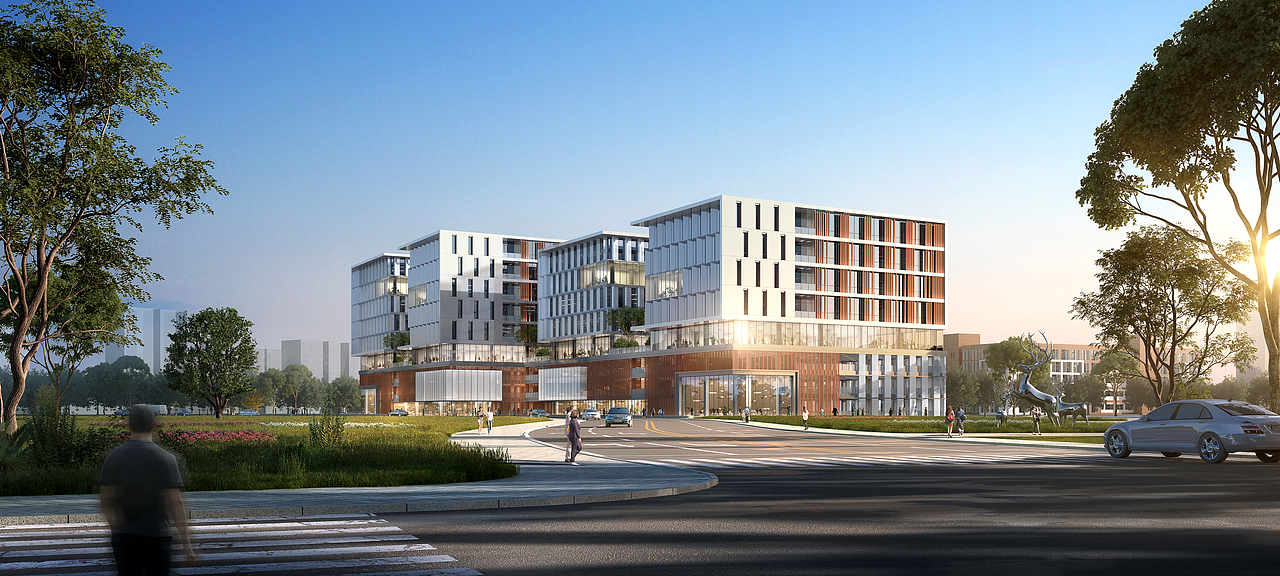 建筑室外效果图（图ZMzY2NDA2MTky） - 建筑/空间 - 站酷设计师ASK_GZ原创素材 - 站酷ZCOOL